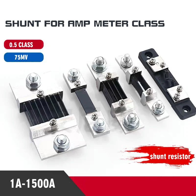 Шунт резистор FL-2 50A/75мв шунт постоянного тока для класса амперметра 0 5 резистора