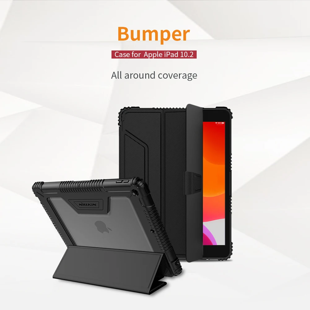 Nillkin для Apple iPad 10,2 iPad Pro 10,5 Pro 11 Air Mini 4 9,7 чехол бампер Флип кожаный чехол задняя крышка