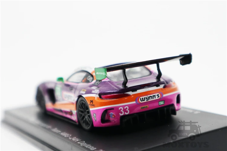 Модель автомобиля Отлитая под давлением Spark 1:64 AMG GT3 No.33 24H Daytona 2019 | Игрушки и хобби