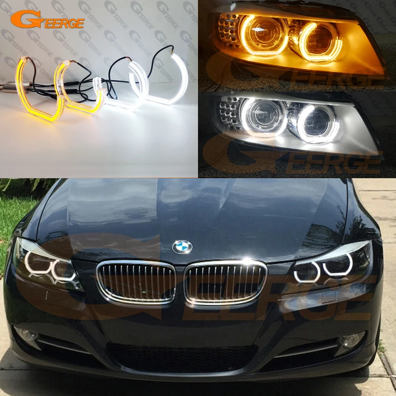 Для BMW E90 E91 LCI 2009 2010 2011 2012 светильник с ксеноновой головкой Дневной поворотным