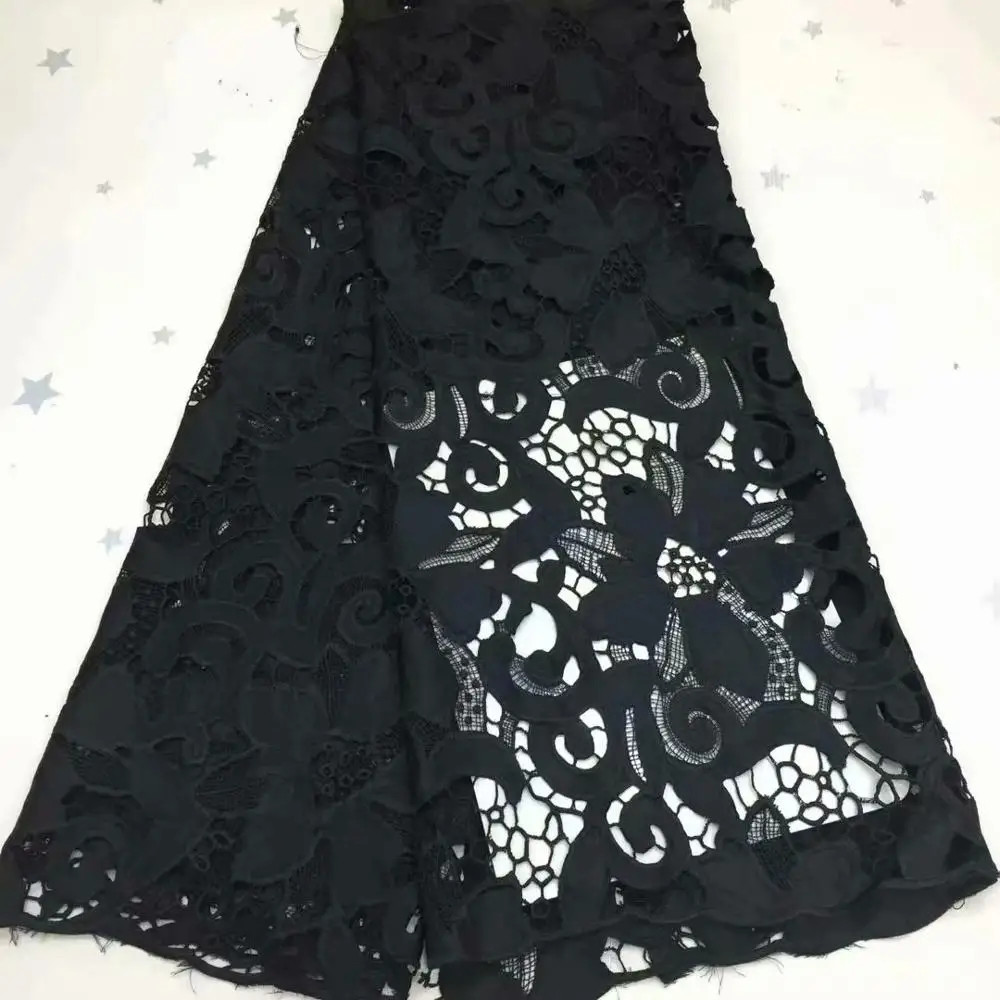 Новинка 5 ярдов африканская кружевная ткань высокого качества французский гипюр