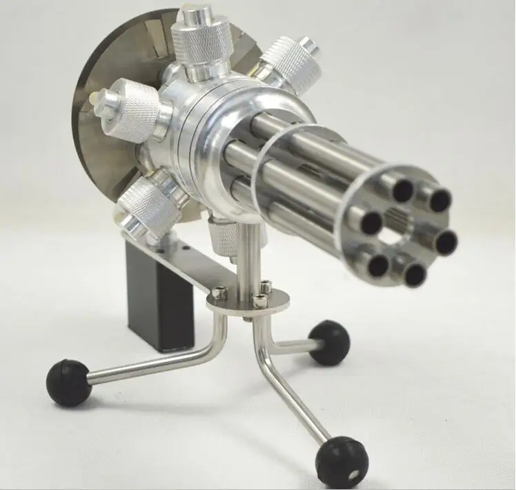 Модель двигателя шатлинга гэтлинговый пистолет шестицилиндровый двигатель