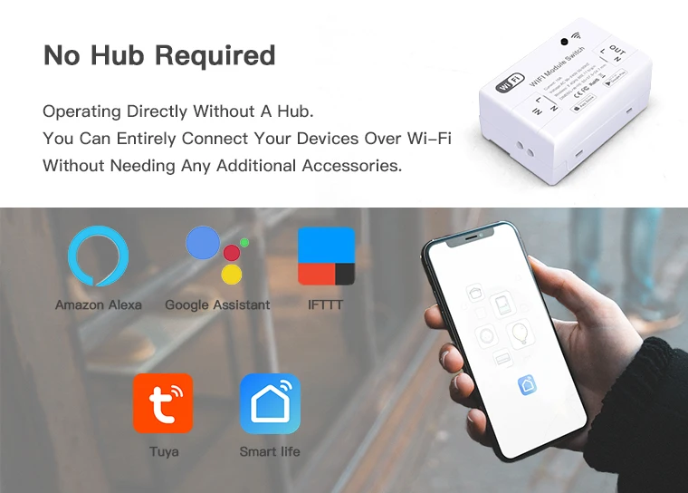 BSEED умный Wifi переключатель мониторинг Wifi умный переключатель DIY Wifi переключатель домашняя Автоматизация работает с Tuya Google Home