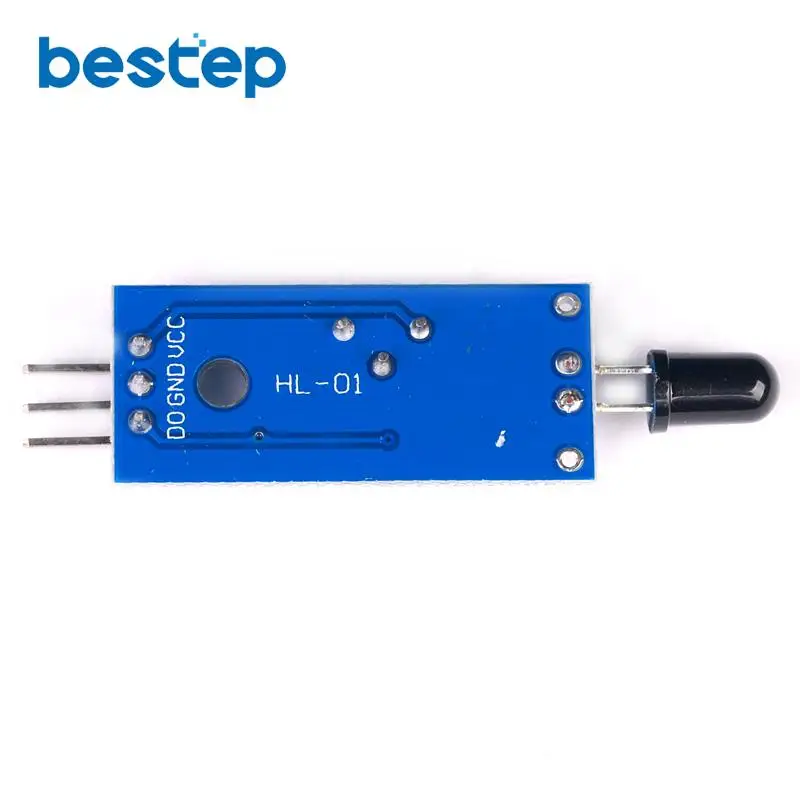 LM393 3Pin 4Pin ИК модуль датчика обнаружения пламени детектор огня инфракрасный