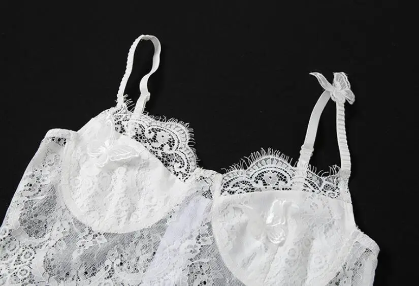 

2021 Sexy Backless White Lace Up Bustier Corset Tops Women Camisole Casual Elegant Slim Zipper Club Corset Bra Corset p2219