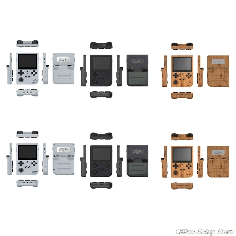 

2021 New RG351V 128G 3.5 inch Screen Game Console Retro Mini Portable Pocket Open Source System Handheld Games Console A08 21