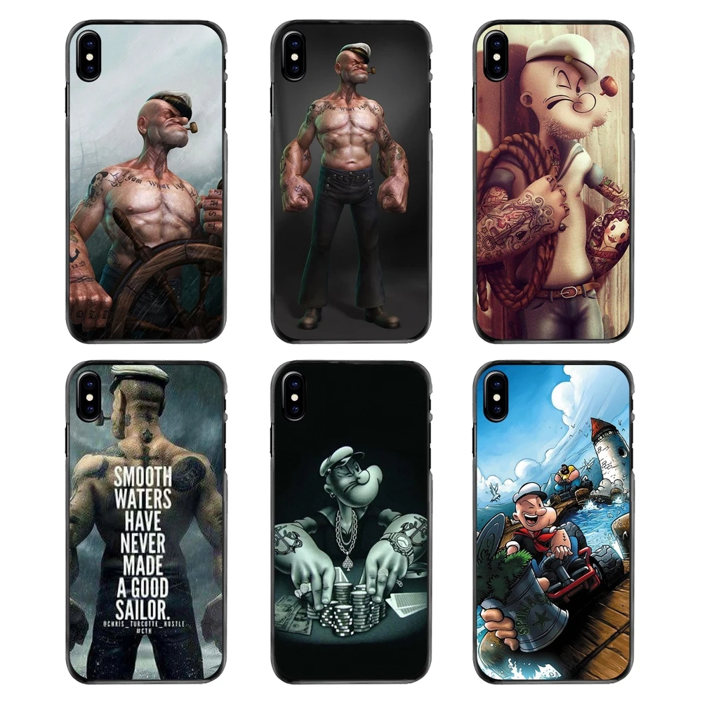 Аксессуары чехол для телефона Samsung Galaxy A3 A5 A7 A8 J1 J2 J3 J5 J7 Prime 2015 2016 2017 аниме popeye