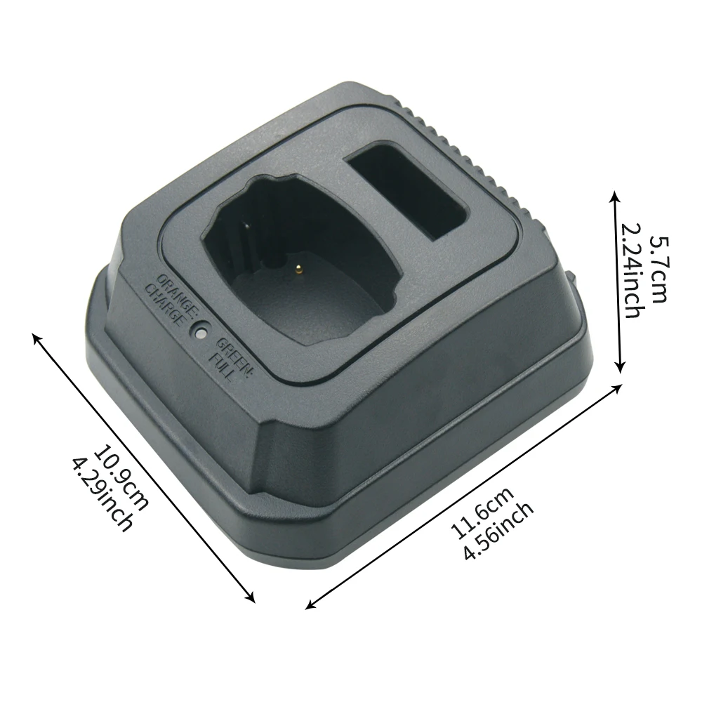 Cargador de bater&iacute;a CNB53964, Base de repuesto para Motorola DTR620 DTR650, Radios bidireccionales, cargador de bater&iacute;a de iones de litio, 10 Uds.-4