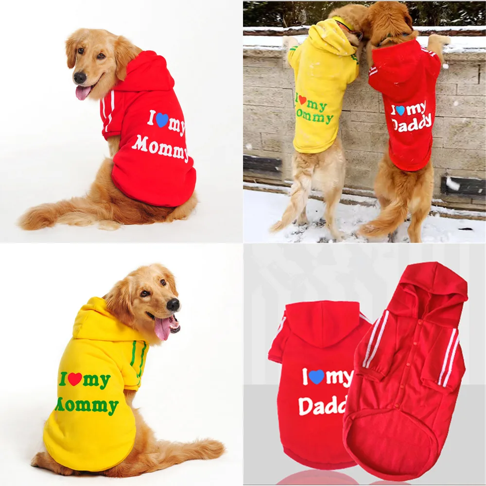 

Big Dog Clothes Winter Large Dog Outfit Hoodies Coat Sweatshirt Samoyed Husky Labrador Golden Retriever Costume Big Pet Clothing