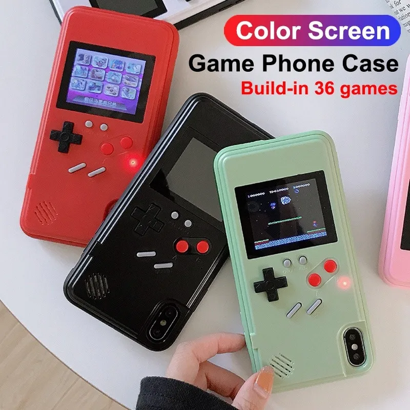 Игровой ретро-чехол для Samsung Note 10 S10 Plus Huawei P30 Mate 20 Pro 30 P Smart 2019 чехол телефона Gameboy