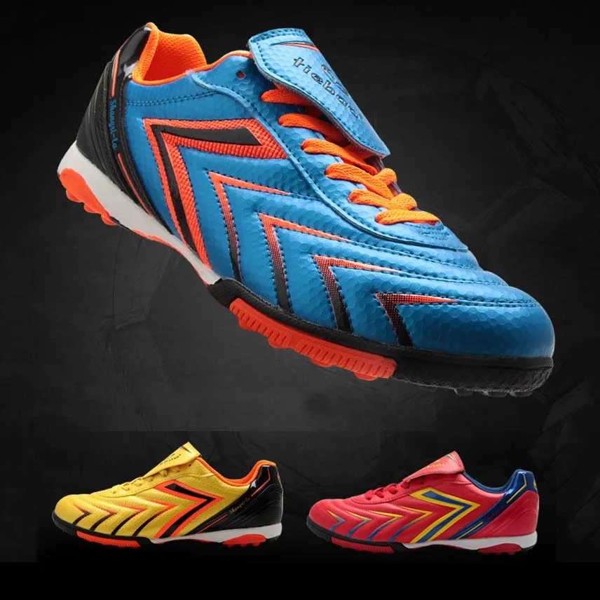 TIEBAO Football Boots Football Shoes New Adult Men's Outdoor Soccer Shoes Cleats TF Training Sports Sneakers Parent-Kid Shoes