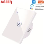 Умный переключатель кондиционера ASEER TuyaEwelink 20A, ЕС Wifi бойлер Smart Switch Переключатель водонагревателя, максимальная поддержка 4400 Вт, 95-240В переменного тока