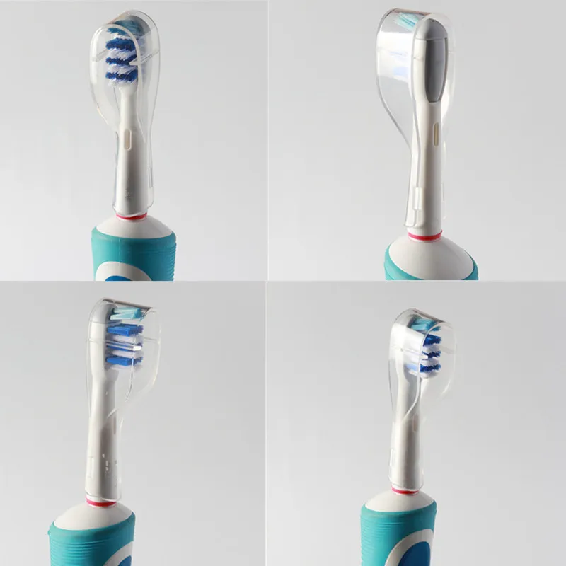 4PCS Travel Electric Toothbrush Long Heads Cover for Oral B Protective Covers Hygiene Plastic Cap Case | Дом и сад