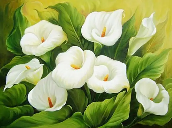 

Square Diamond 5D DIY Diamond Painting "beautiful flower" Embroidery Cross Stitch Rhinestone Mosaic Painting