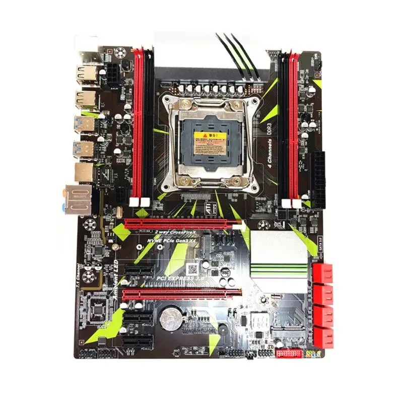 Материнская плата X99 2011 V3Pin DDR3 для настольного компьютера материнская E5 2609V3