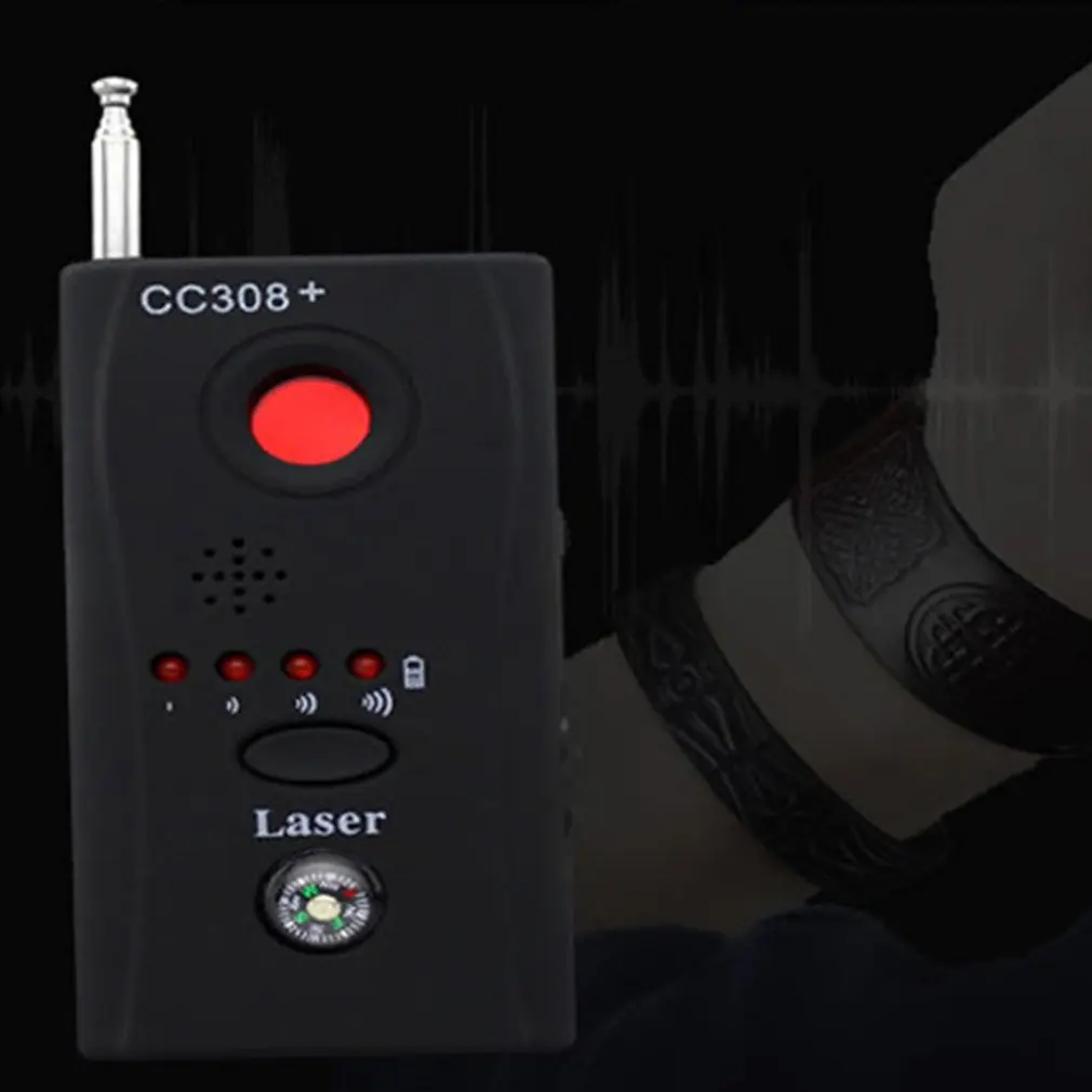 Cc308+ беспроводной GPS детектор сигнала сканер анти-Candid анти-подслушивание Gsm искатель устройств полный частотный детектор сканер