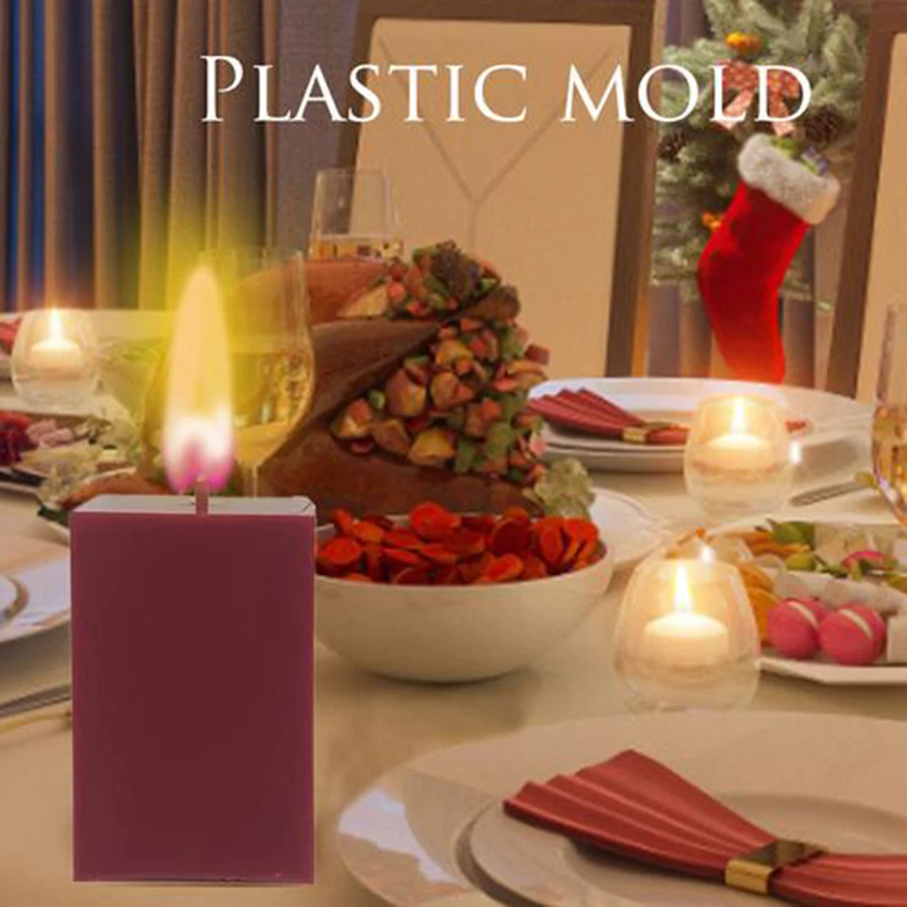 Рождественские соевые свечи ручной работы ароматические восковые мыла