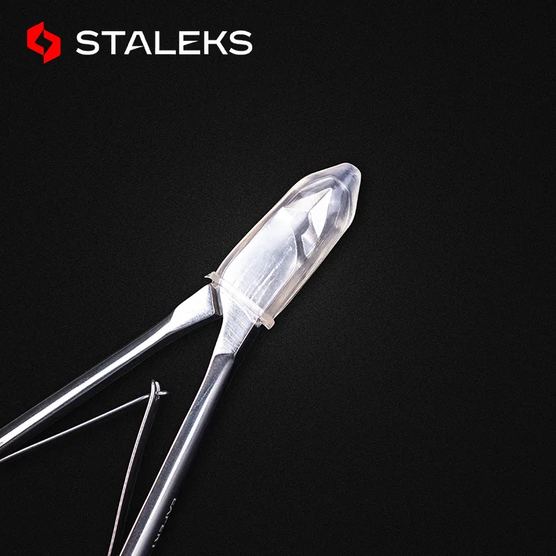 

1pc STALEKS Expert 71 5mm Stainless Steel Cuticle Nipper Dead Skin Scissor Nail Cuticle Scissors Plier Nail Art Tool