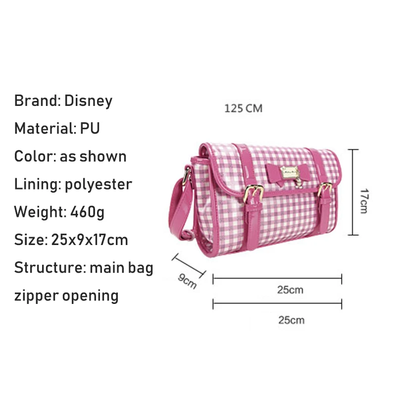 Женская сумка через плечо из ПУ кожи с изображением Микки | Багаж и сумки