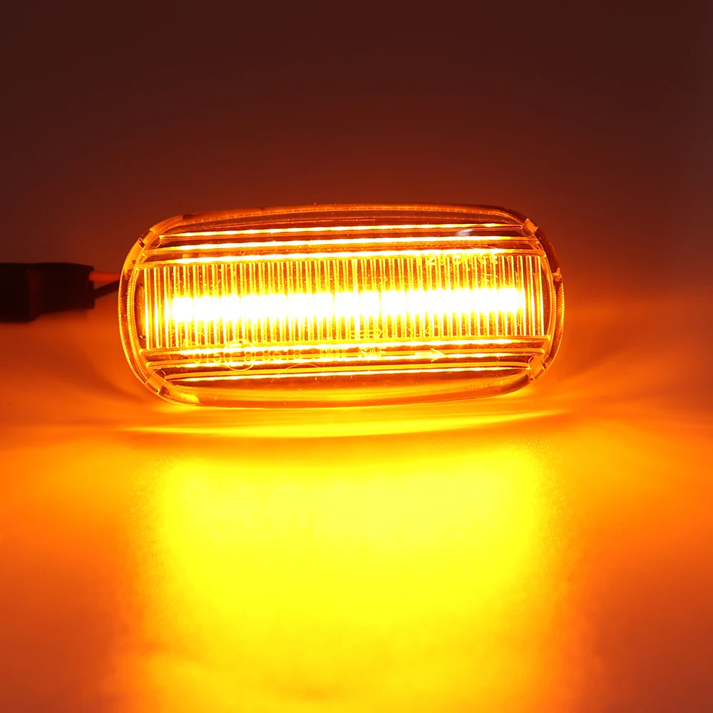 2Pcs Sequential Turn Repeater Light For Audi A3 S3 8P A4 S4 RS4 B6 B7 B8 A6 S6 RS6 C7 Side Marker Bulb Amber Signal Lamp | Автомобили и