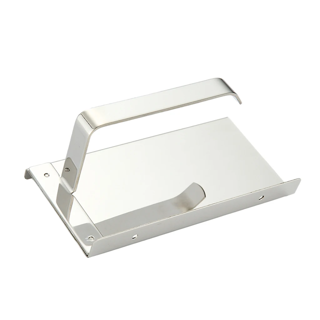 

Держатель для туалетной бумаги, настенный держатель для салфеток из нержавеющей стали с полкой для телефона