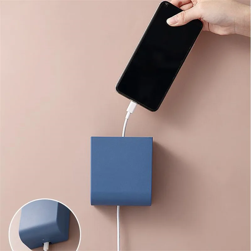 Ящик для хранения пульта дистанционного Управление Чехол стены смонтированный