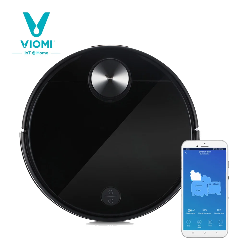 VIOMI V3 Робота вакуумной уборки 2600Pa тихий самостоятельная зарядка робот пылесос