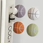 4 шт. двери Противоударная накладка дверные ручки бампер самоклеющиеся наклейки ограничитель открывания двери, бесшумный набор дверной фурнитуры сзади анти-столкновения для игры в баскетбол, бесплатная доставка Стиль