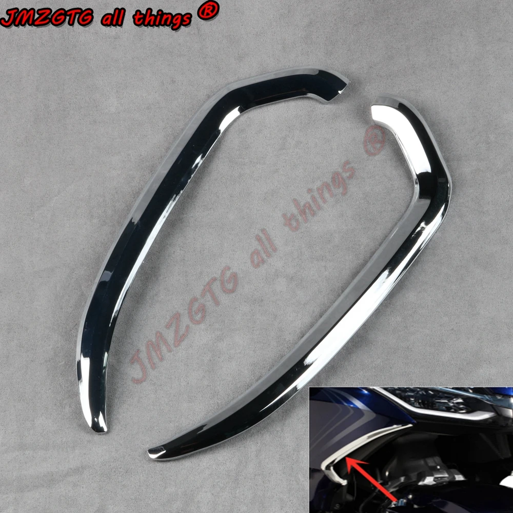 

Motorcycle Front vent decorative Cover For Honda Gold Wing GL1800 2018-2022 ABS Plastic Chrome
