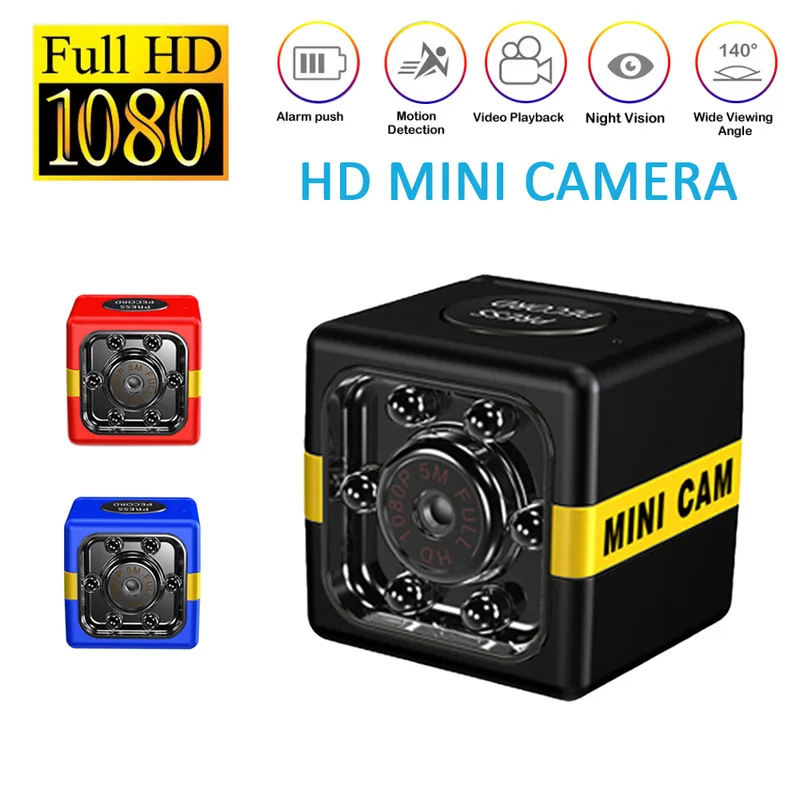 

NEW HD 1080P Mini Camera Sensor Night Vision Camcorder Motion DVR Micro Camera Sport DV Video Color Small Camera pk sq16 sq11 sq