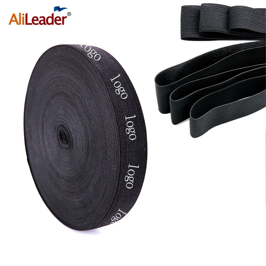 

Black Elastic Band for wig 1.5/2/2.5/3/3.5Cm Wide Elastic Bands For Making Wigs High-Elastic Sewing Elastic Ribbon
