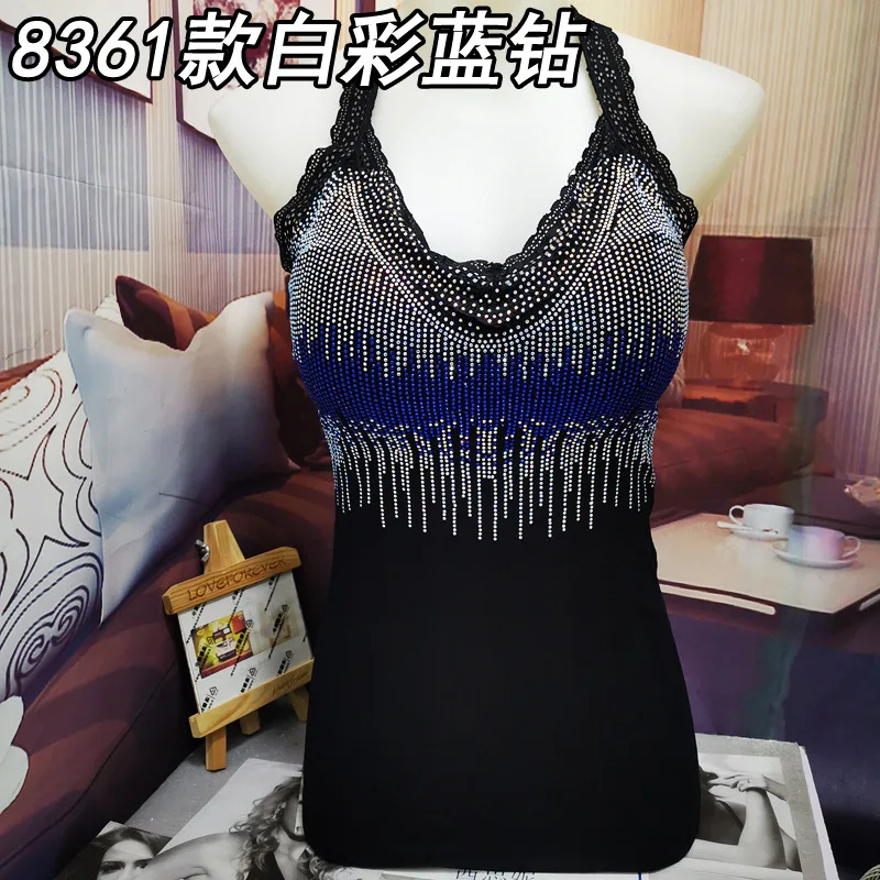 Bling Стразы Женская Мягкая кофта сексуальная блестящая женская с драгоценными