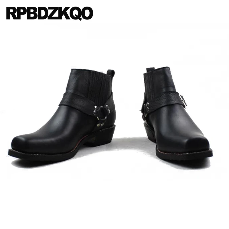 Goodyear сапоги с рантом Ботильоны Ботинки Челси Не сужающийся книзу массивный из