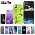 Силиконовый чехол для Realme C25S C25 S, мягкая задняя крышка с лимоном, лавандой для OPPO Realme C25Y, чехол 6,5 дюйма, бампер из ТПУ RealmeC25 C 25, чехол