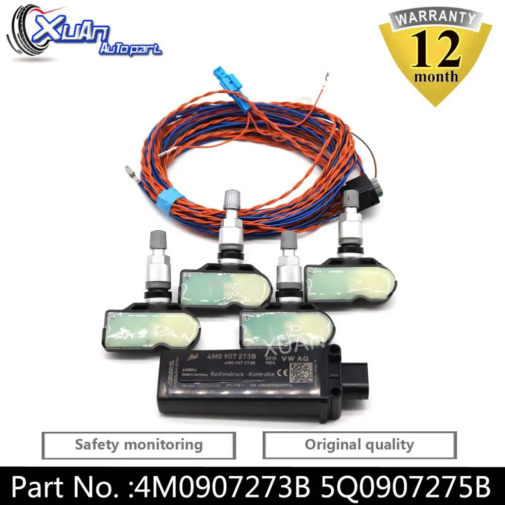 Система контроля давления в шинах XUAN датчик TPMS 4M0907273B 5Q0907275B для AUDI A3 A4 B9 Q2L Q3L A5 A6 A7 A8