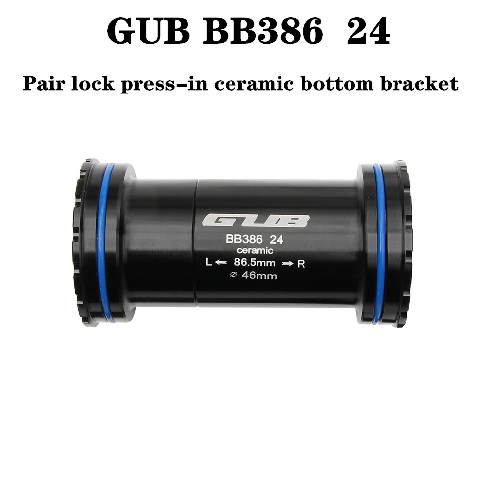 

GUB BB386 24/30mm BB Road Bicycle Ceramic Bearings Bottom Bracket