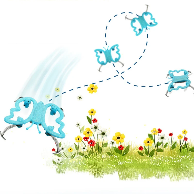 Дрон с бабочкой для детей-ручной светодиодный мини-Дрон помещений светодиодная