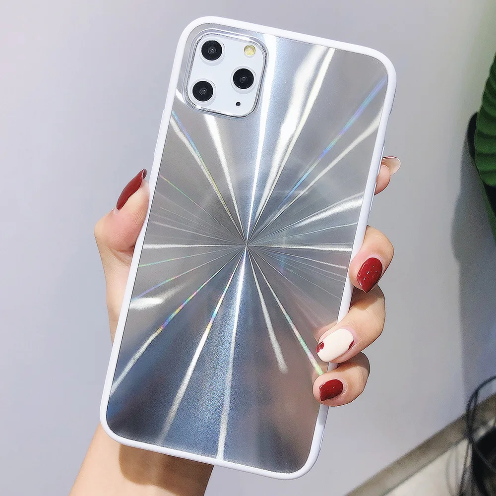 Чехол для телефона с блестками CD iPhone 11 Pro 7 8 6S 6 Plus чехлы конфетных цветов
