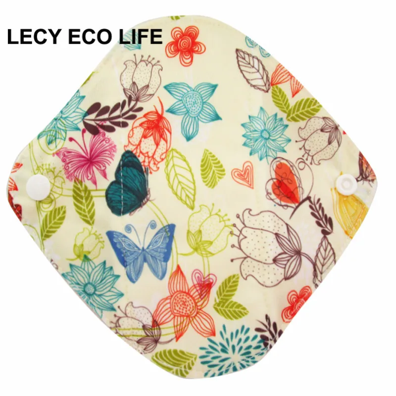 LECY ECO LIFE здоровья женской гигиены бамбук гигиеническая прокладка многоразовые