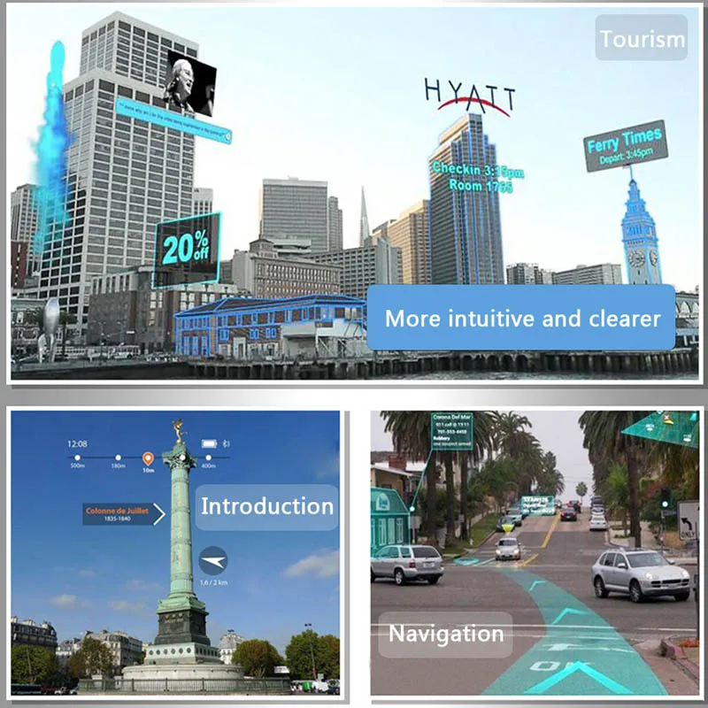 Смарт-Очки виртуальной реальности AR Box голографические эффекты шлем 3D с ручкой