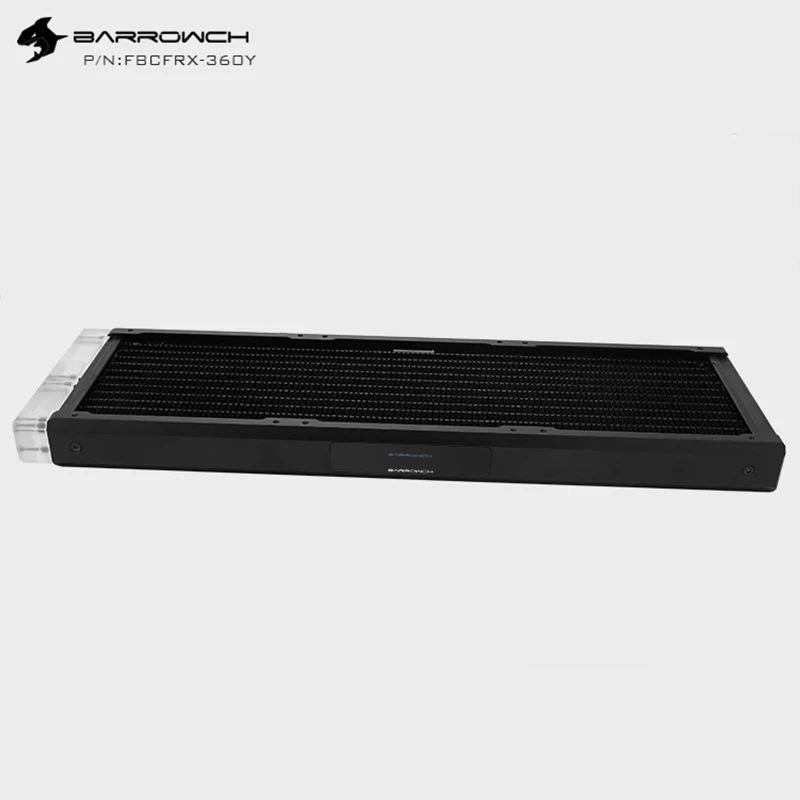 

Barrowch FBCFRX-360 Chameleon Fish Modular 360mm Radiator With OLED Display Acrylic/POM Inlet Module Suitable For 120mm Fan