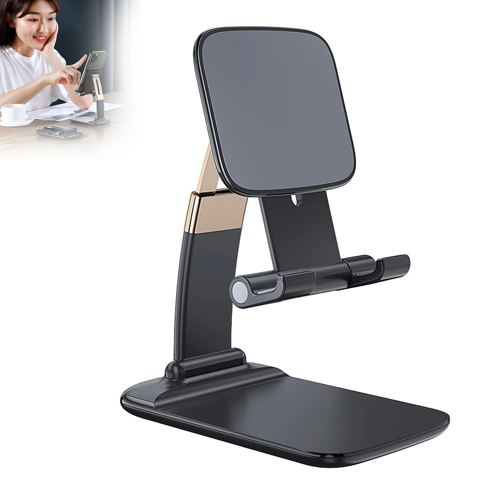 

Подставка для телефона для iPhone 12 Pro 11 для Xiaomi для Samsung складной настольный держатель для телефона универсальный держатель для сотового телеф...