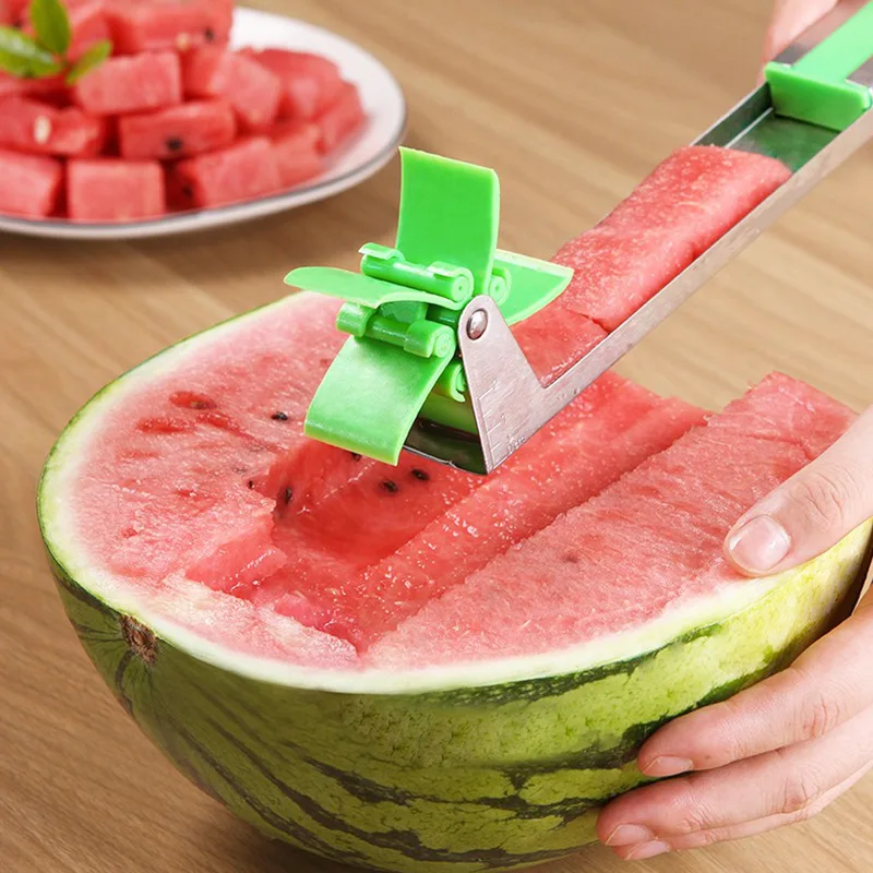 1 шт. нож для арбуза режущий фрукты дыня инструмент из нержавеющей стали новый