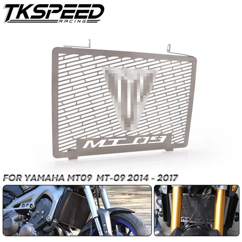 MT09 алюминиевая решетка радиатора Защитная крышка для Yamaha MT 09 FZ09 FZ 2014 2015 2016 2017|radiator