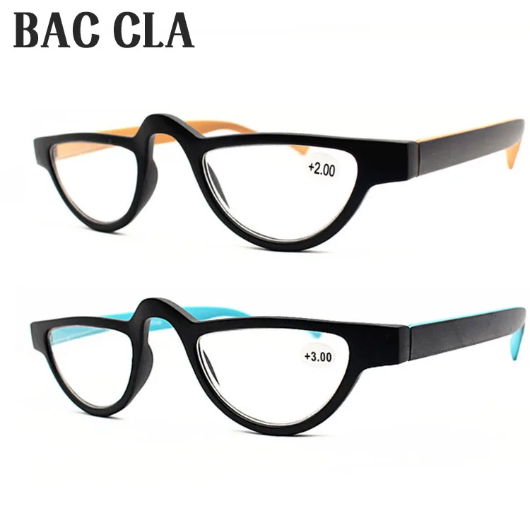 

Small Cat Eye Reading Glasses Women Men Retro Fashion Ultralight PC Plastic Full Frame Clear Lenses Presbyopic Eyeglasses LE9
