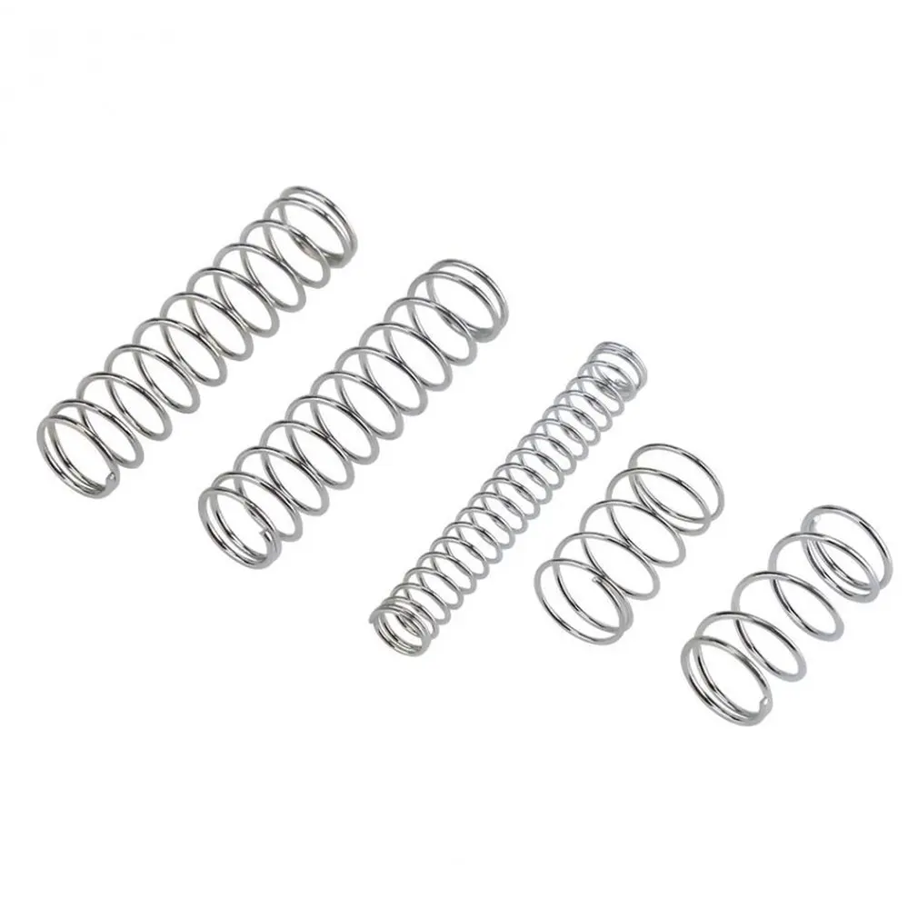 

200Pcs/box Steel Spring Electrical Hardware Drum Extension Tension Springs Pressure Suit practical set