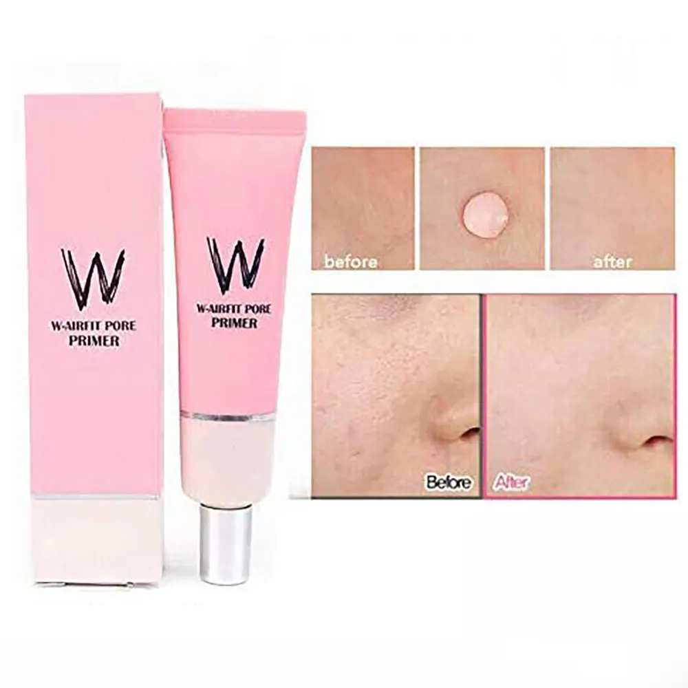 Основа для макияжа пор праймер лица осветляет гладкую кожу невидимые поры
