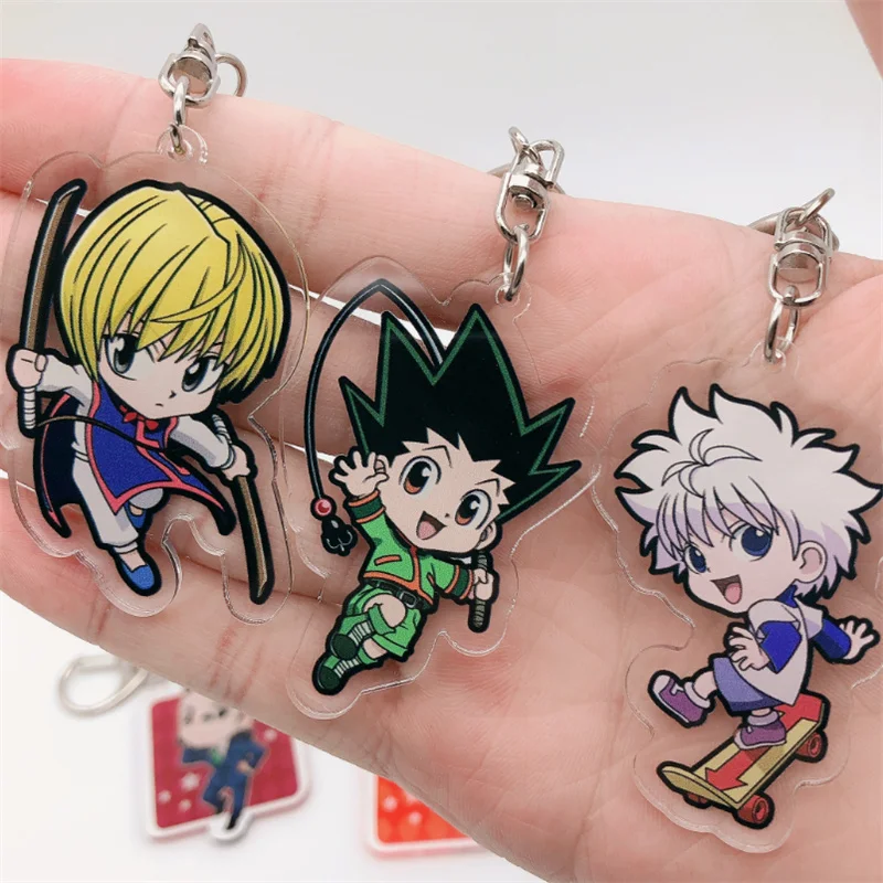 Аниме охотничий брелок FREECSS Killua Zoldyck Kurapika аксессуары для косплея Подвеска