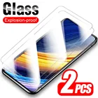 2 шт. закаленное стекло для Xiaomi Poco X3 Pro F3 M3 Pocophone Little Poxo Poko F M X 3 NFC защита для экрана Защитная пленка