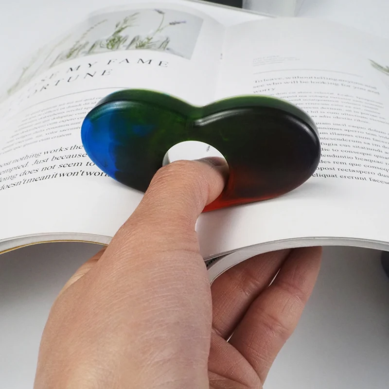 

DIY Crystal Epoxy Resin Mold Bookmark Clip Ring Buckle Jewelry Mold Mirror Ornament Silicone Mold Handmade Crafts Making Tools